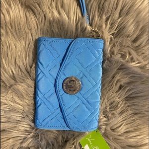 Vera Bradley blue wristlet wallet brand New!